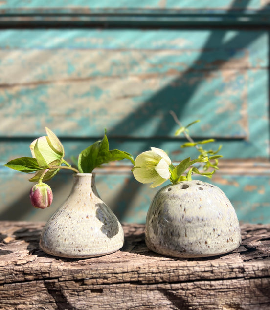 Mini vase sæt - H 6 - 5,2 cm.