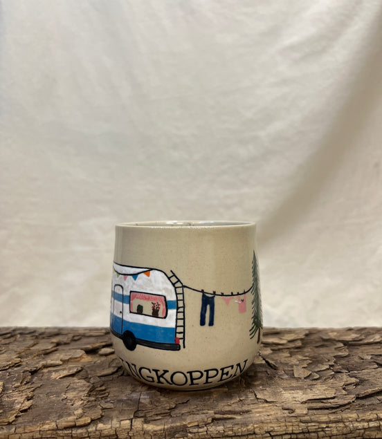 “Campingkoppen” kop m. hank - 250 ml.