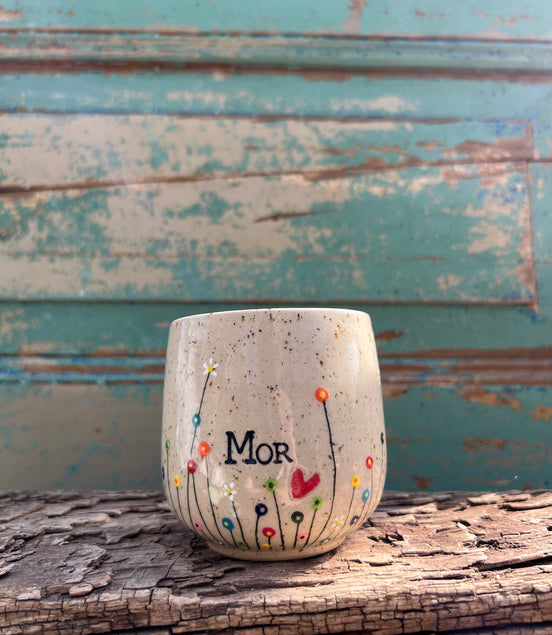 Blomstereng “mor” kop u. hank - 285 ml.