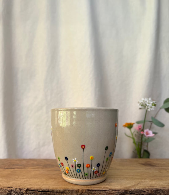 Blomstereng rosa kop m. hank - 300 ml.