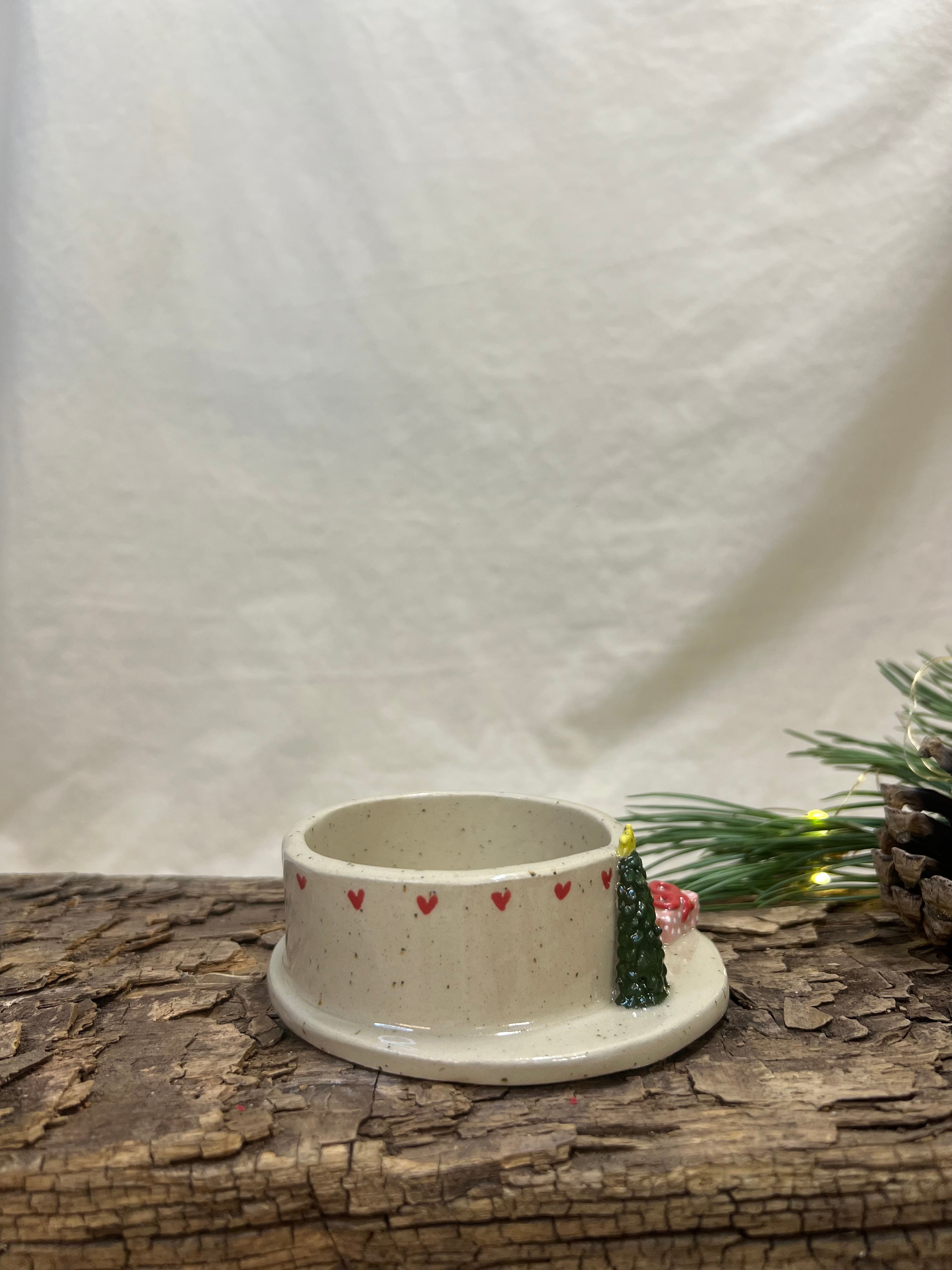 Julestage til bloklys