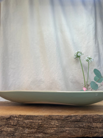 Blomstereng fad - L 35 cm.