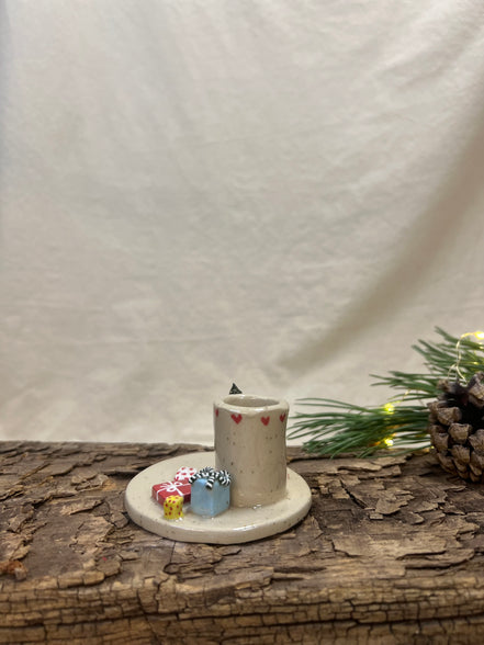 Julestage til kronelys
