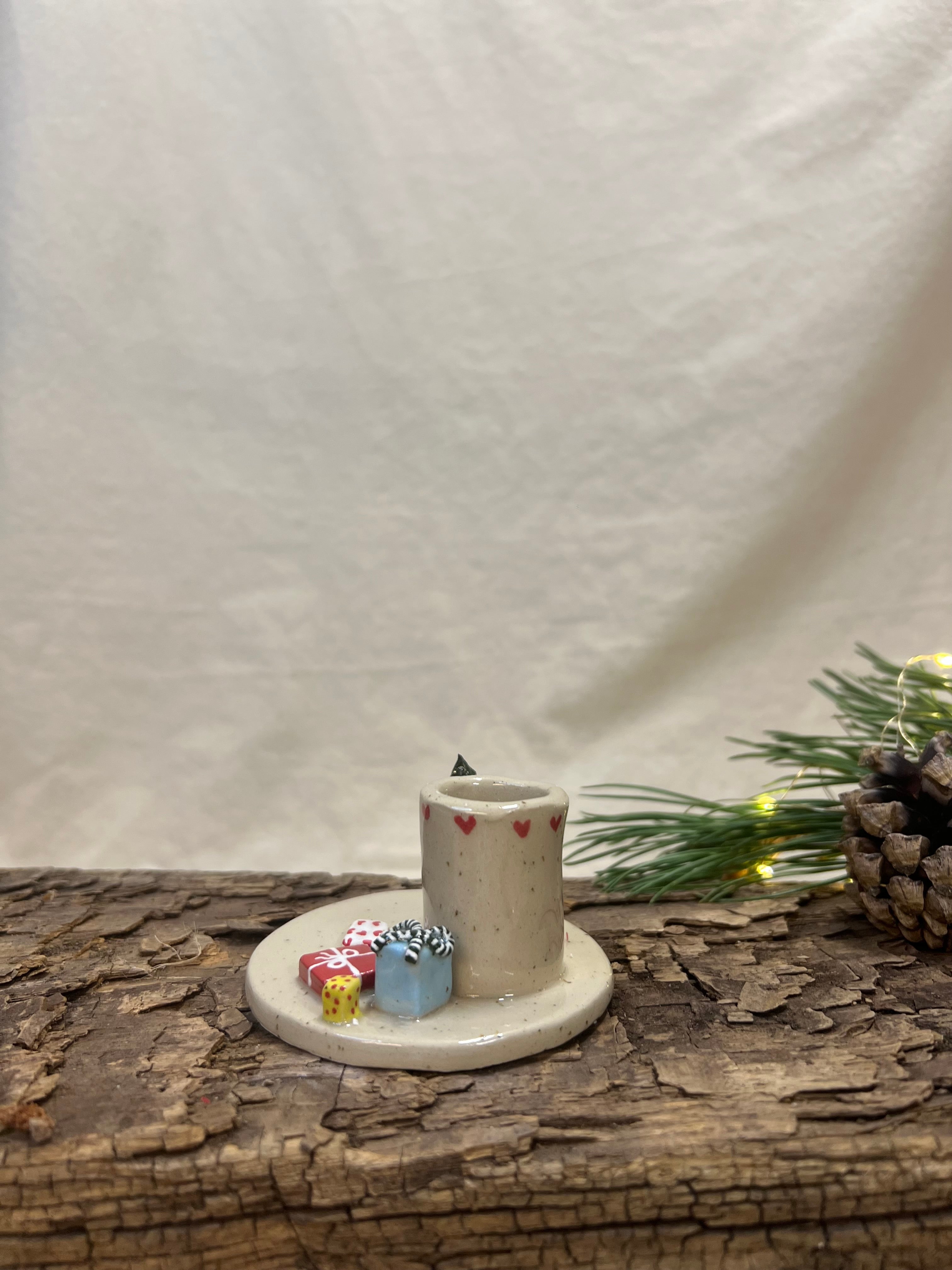Julestage til kronelys