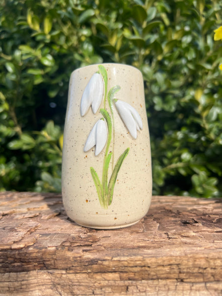 Vintergække-vase - H. 10,5 cm.