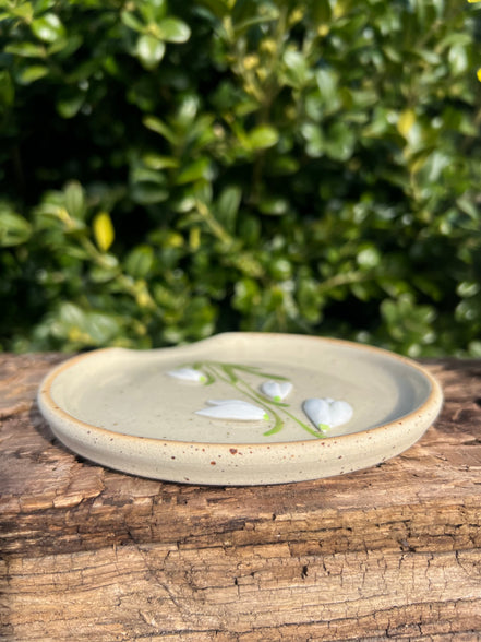 Vintergække-spoonrest - Ø 13 cm.