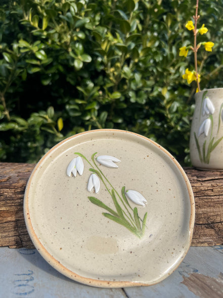 Vintergække-spoonrest - Ø 13 cm.
