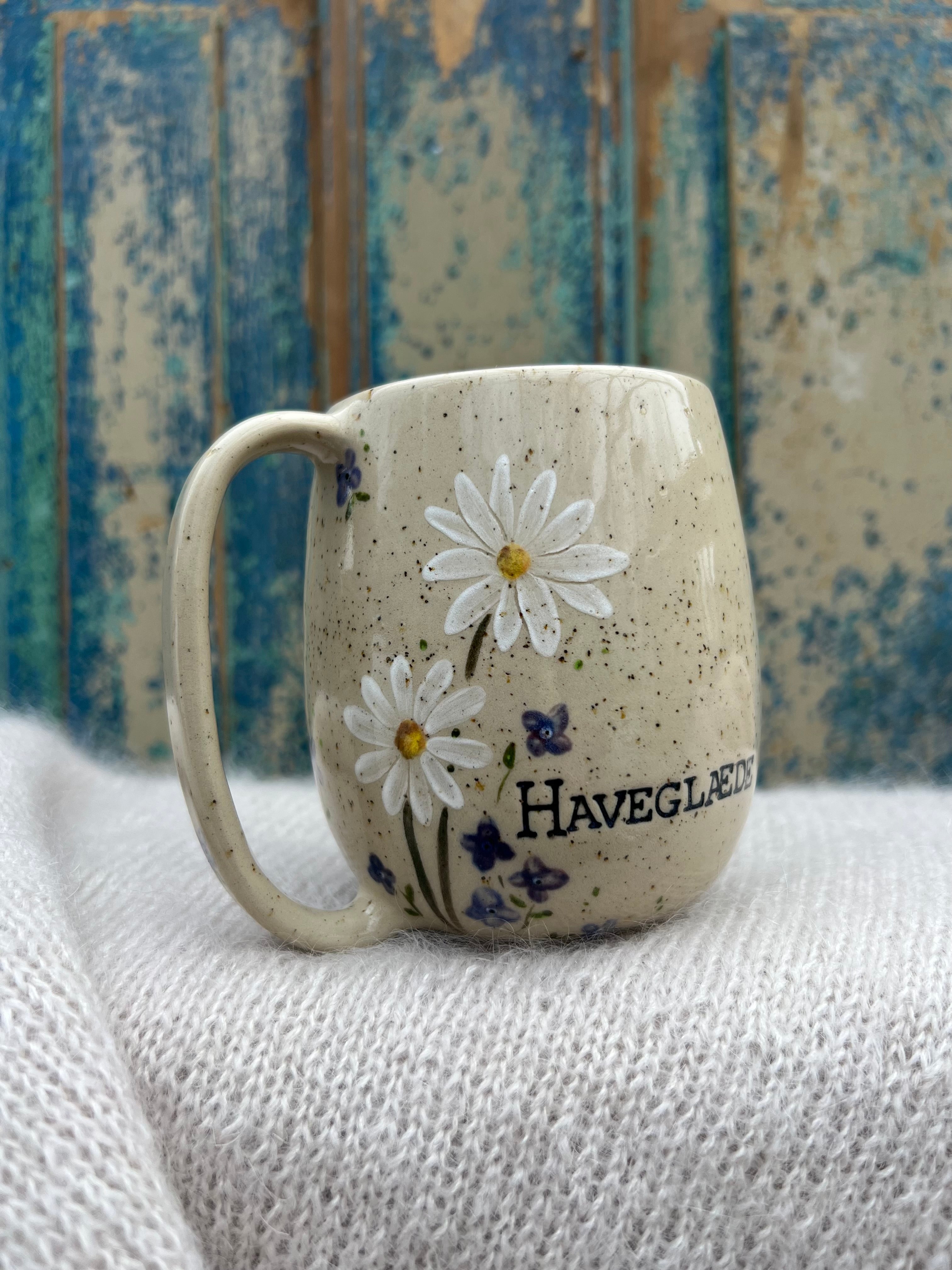 “Haveglæde” kop m. hank - 425 ml.