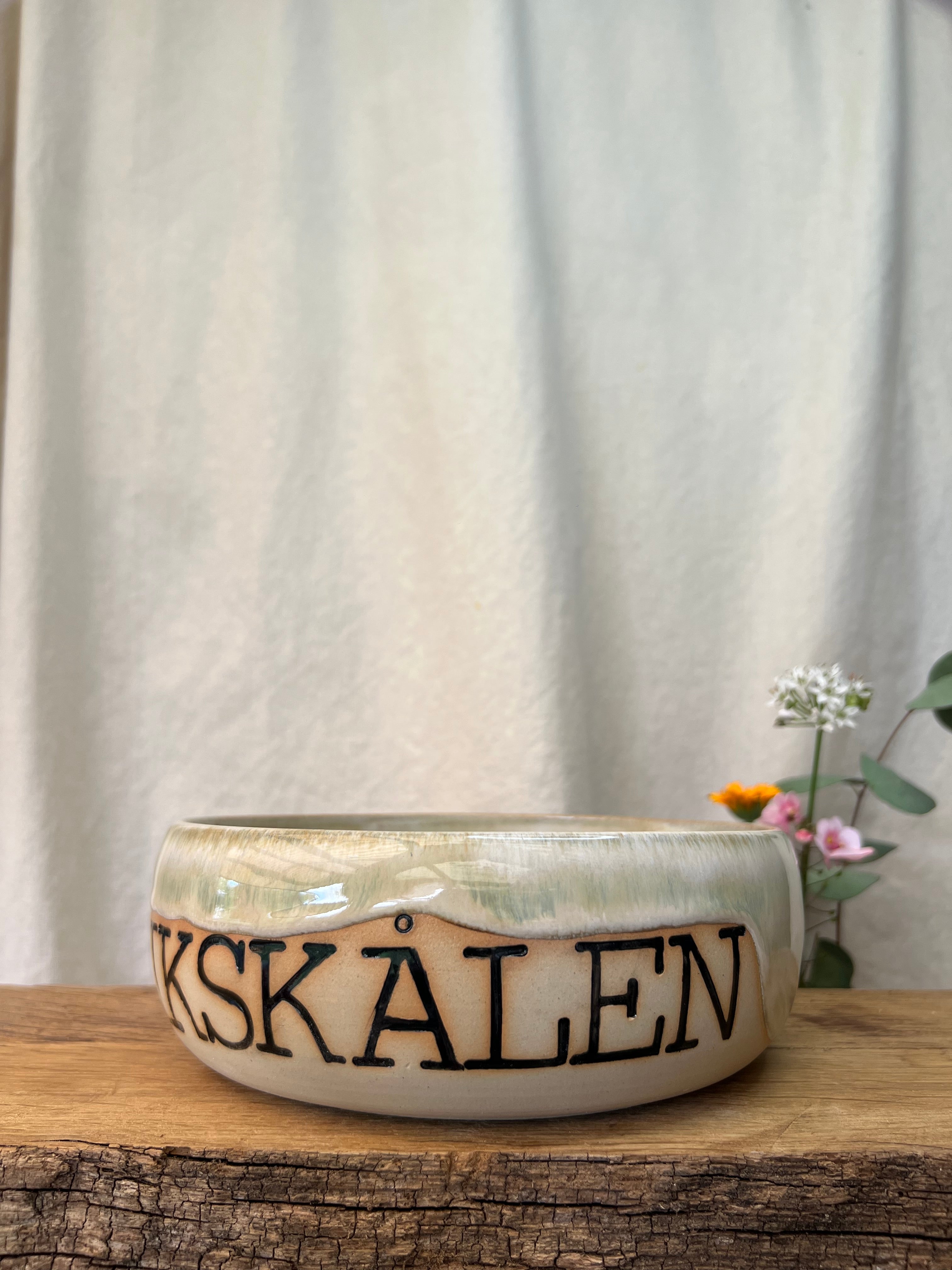 Slikskål - Ø 16,5 cm.