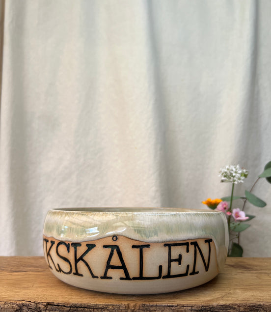 Slikskål - Ø 16,5 cm.