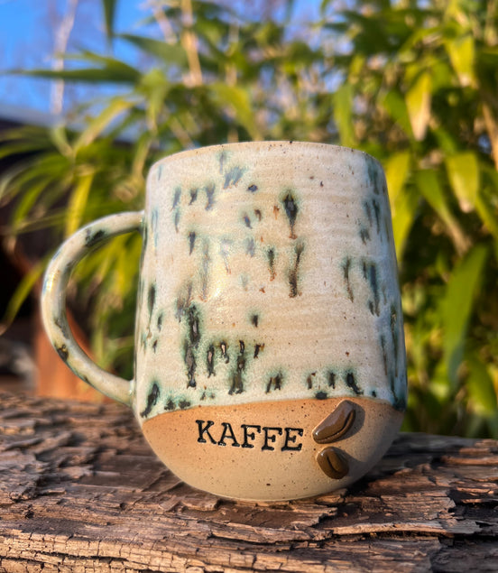 “Kaffe” bønnekop m. hank - 385 ml.