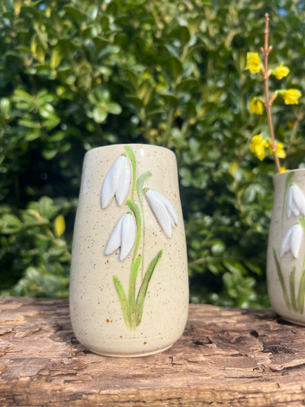 Vintergække-vase - H. 10,5 cm.