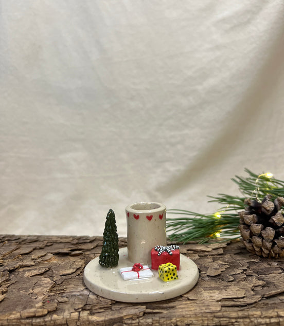 Julestage til kronelys