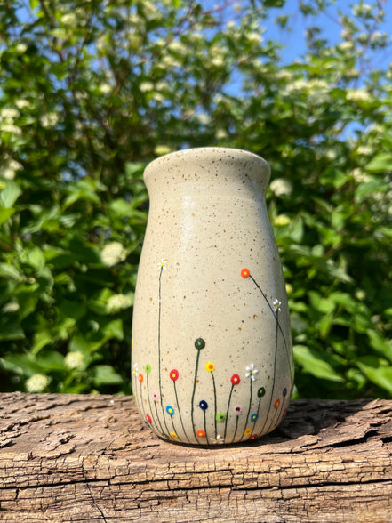 Blomstereng vase - H 15 • Ø 6,5 cm.