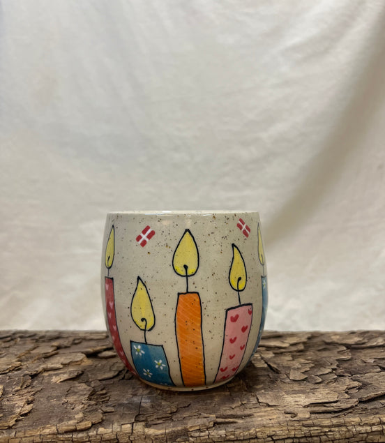 Fødselsdagskop u. hank - 385 ml.