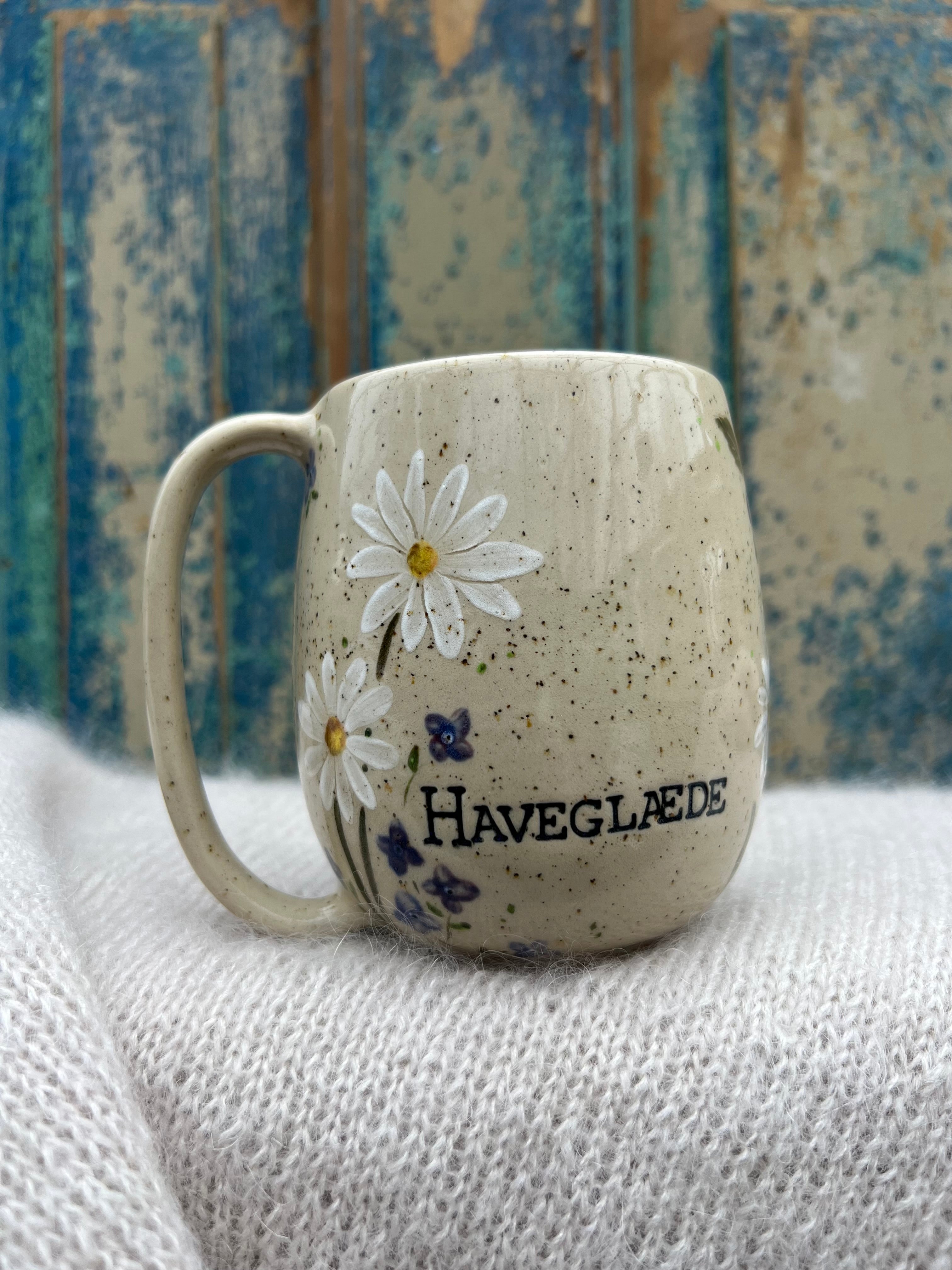“Haveglæde” kop m. hank - 425 ml.