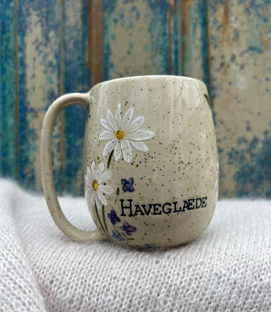 “Haveglæde” kop m. hank - 425 ml.