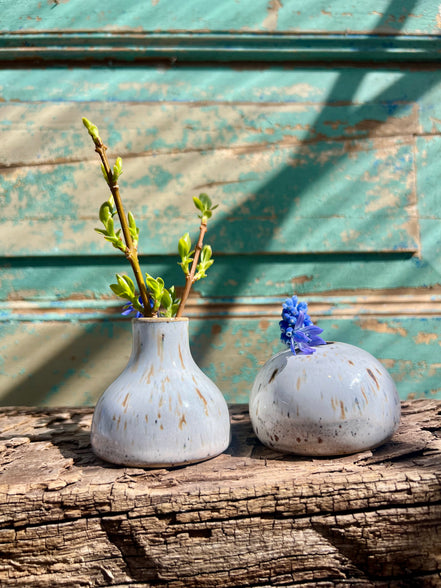 Mini vase sæt - H 4,5 - 6 cm.