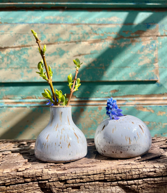 Mini vase sæt - H 4,5 - 6 cm.