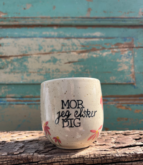 “Mor jeg elsker dig” kop u. hank - 350 ml.