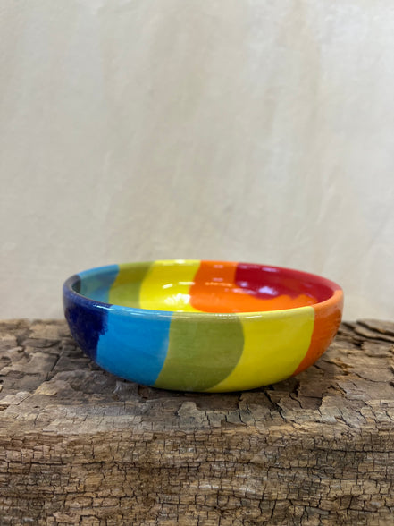 Regnbue skål - Ø 14 cm.