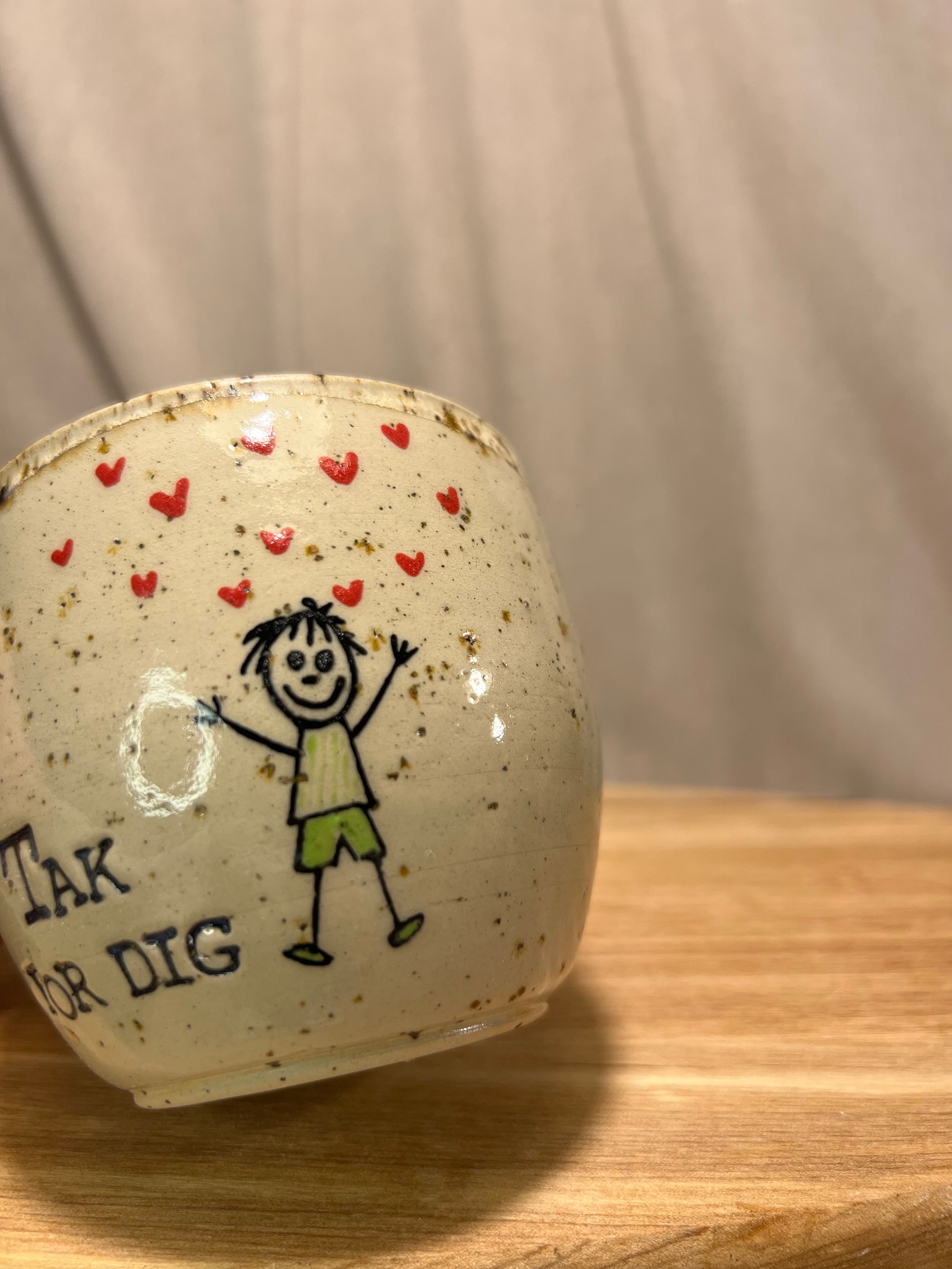 Tak for omsorg kop m. hank - 300 ml.