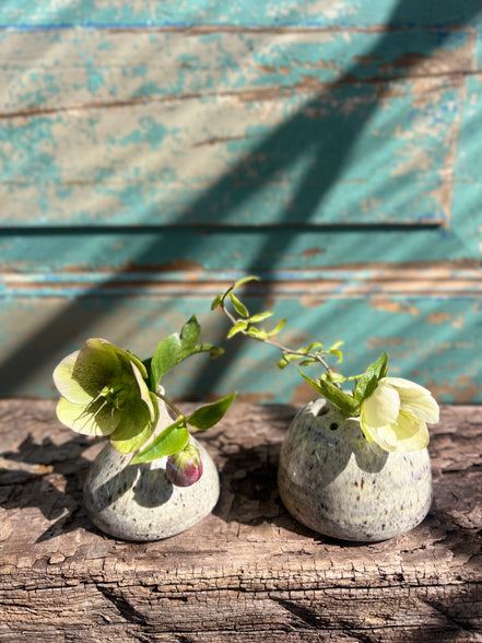 Mini vase sæt - H 6 - 5,2 cm.