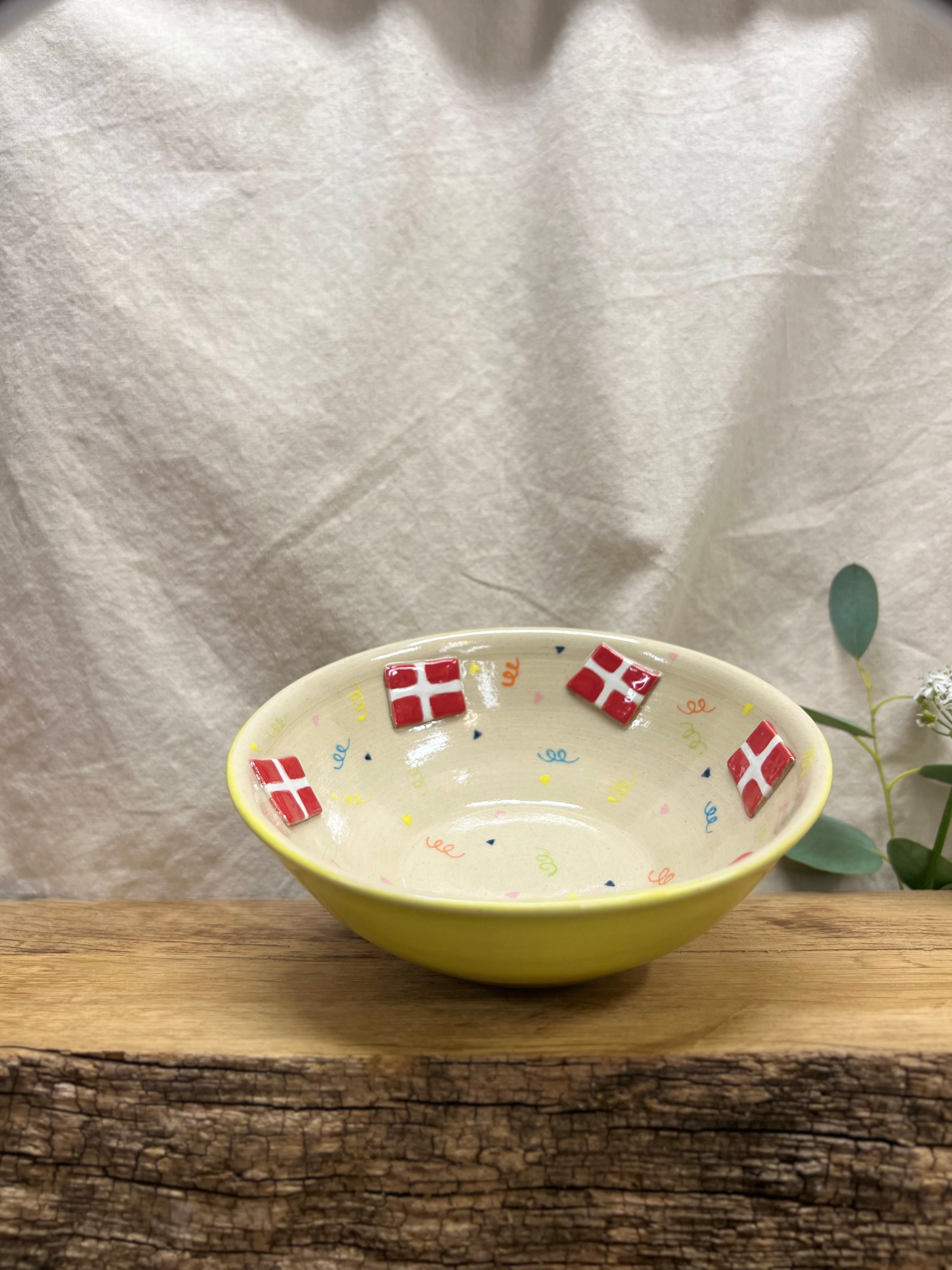 Fødselsdagsskål - Ø 15 cm.
