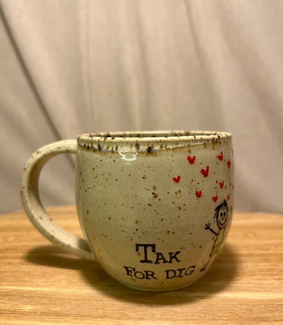 Tak for omsorg kop m. hank - 300 ml.