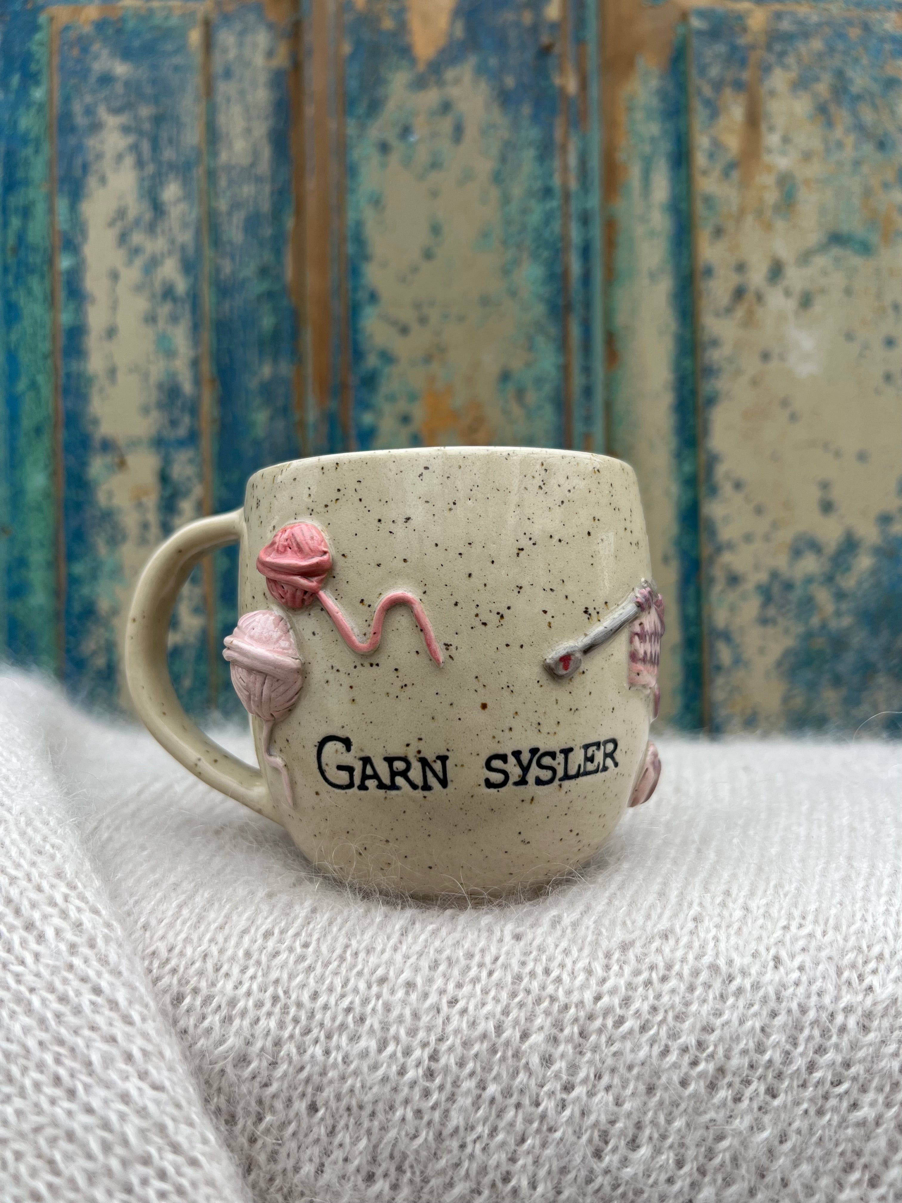 “Garn sysler” kop m. hank - 300 ml.