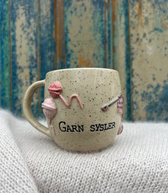 “Garn sysler” kop m. hank - 300 ml.