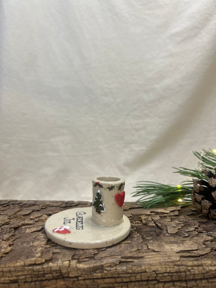 Julestage til kronelys