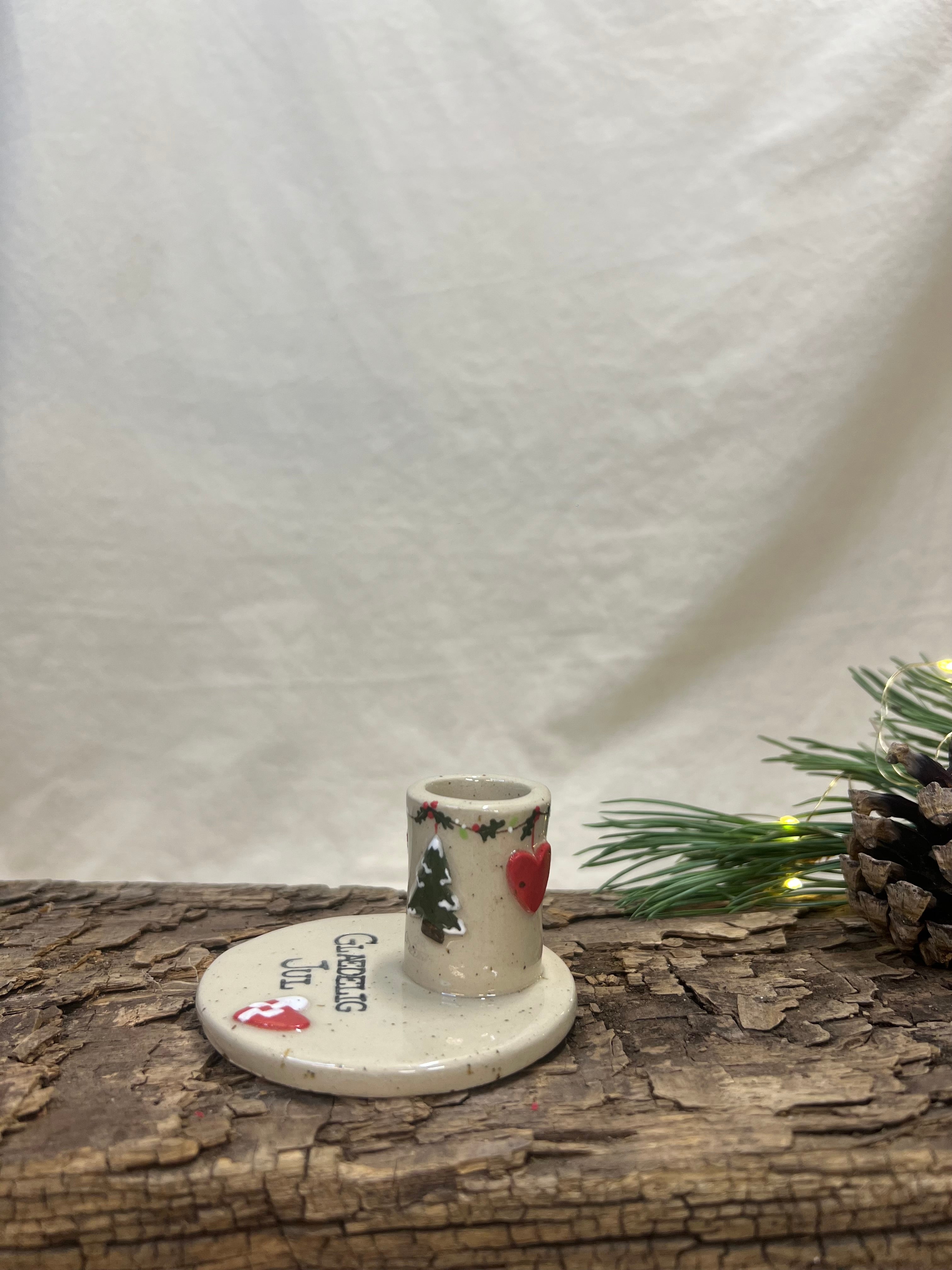 Julestage til kronelys
