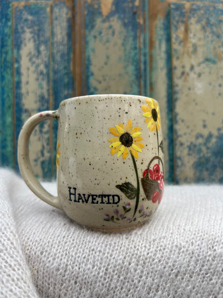“Havetid” kop m. hank - 375 ml.