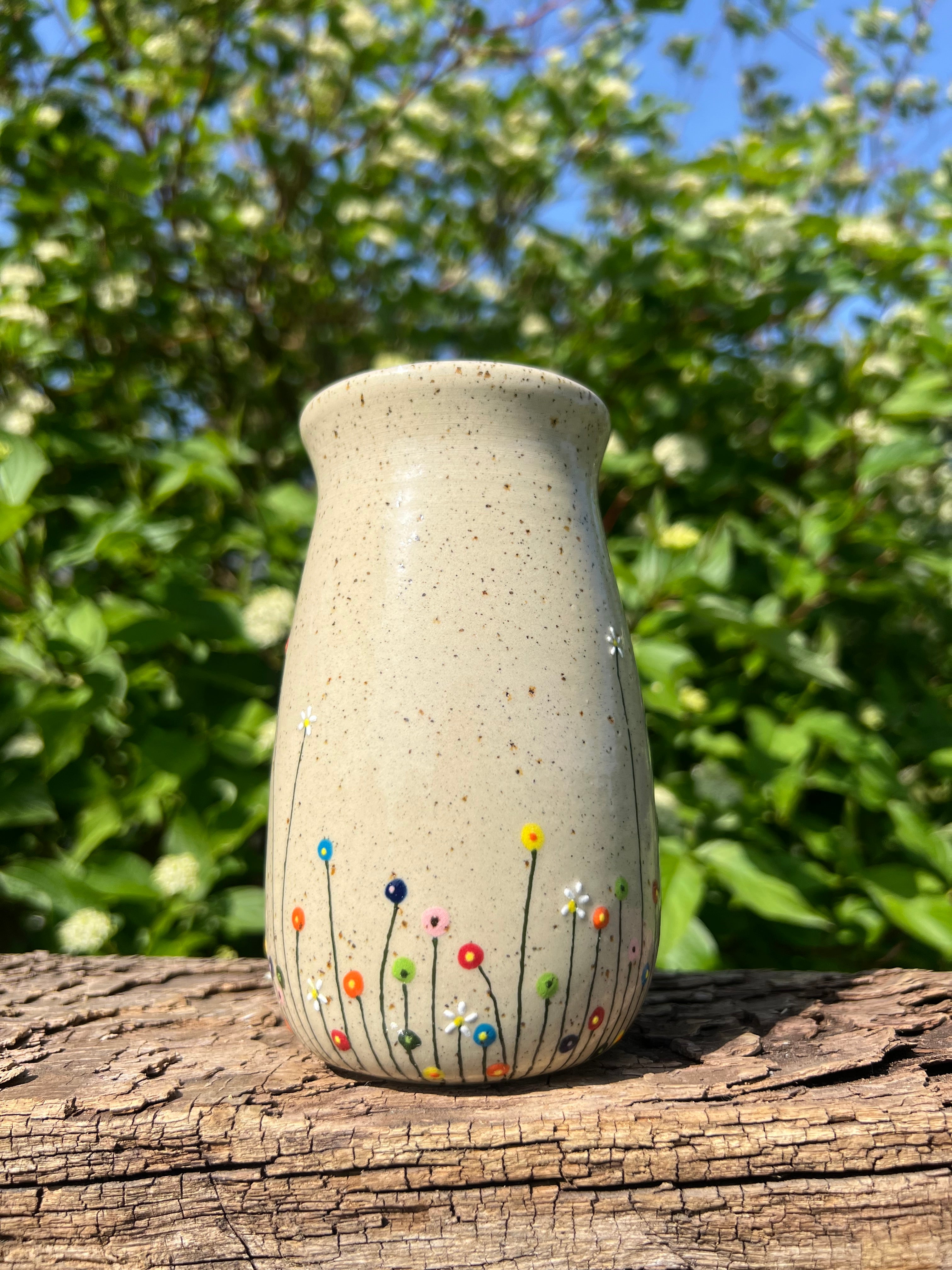 Blomstereng vase - H 15 • Ø 6,5 cm.