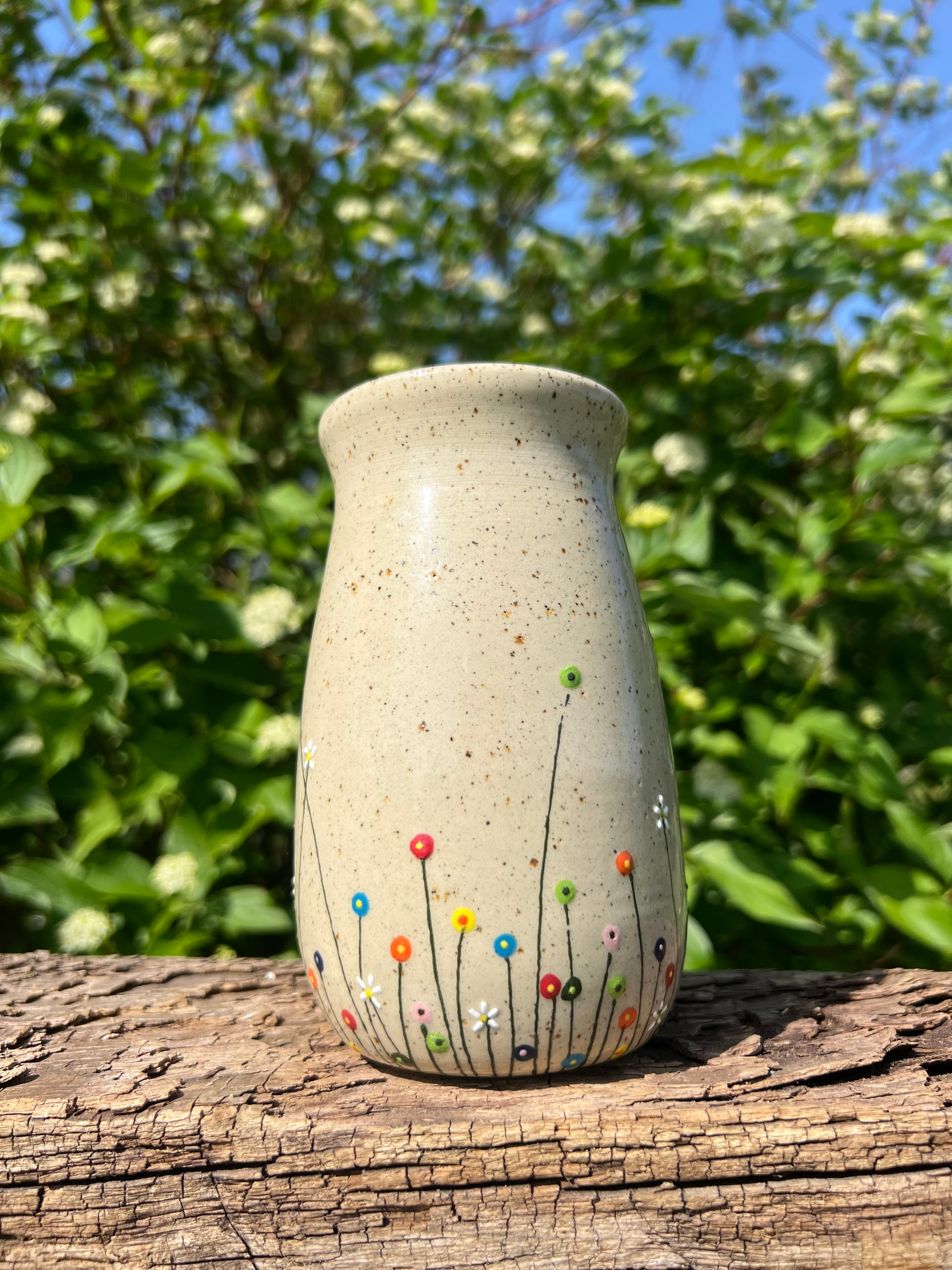 Blomstereng vase - H 15 • Ø 6,5 cm.