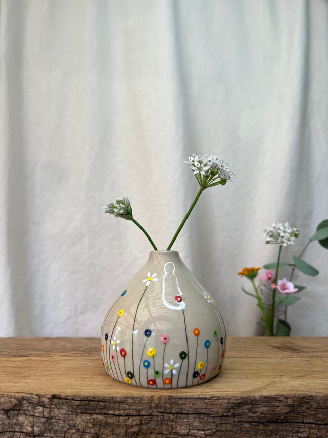 Blomstereng rosa vase