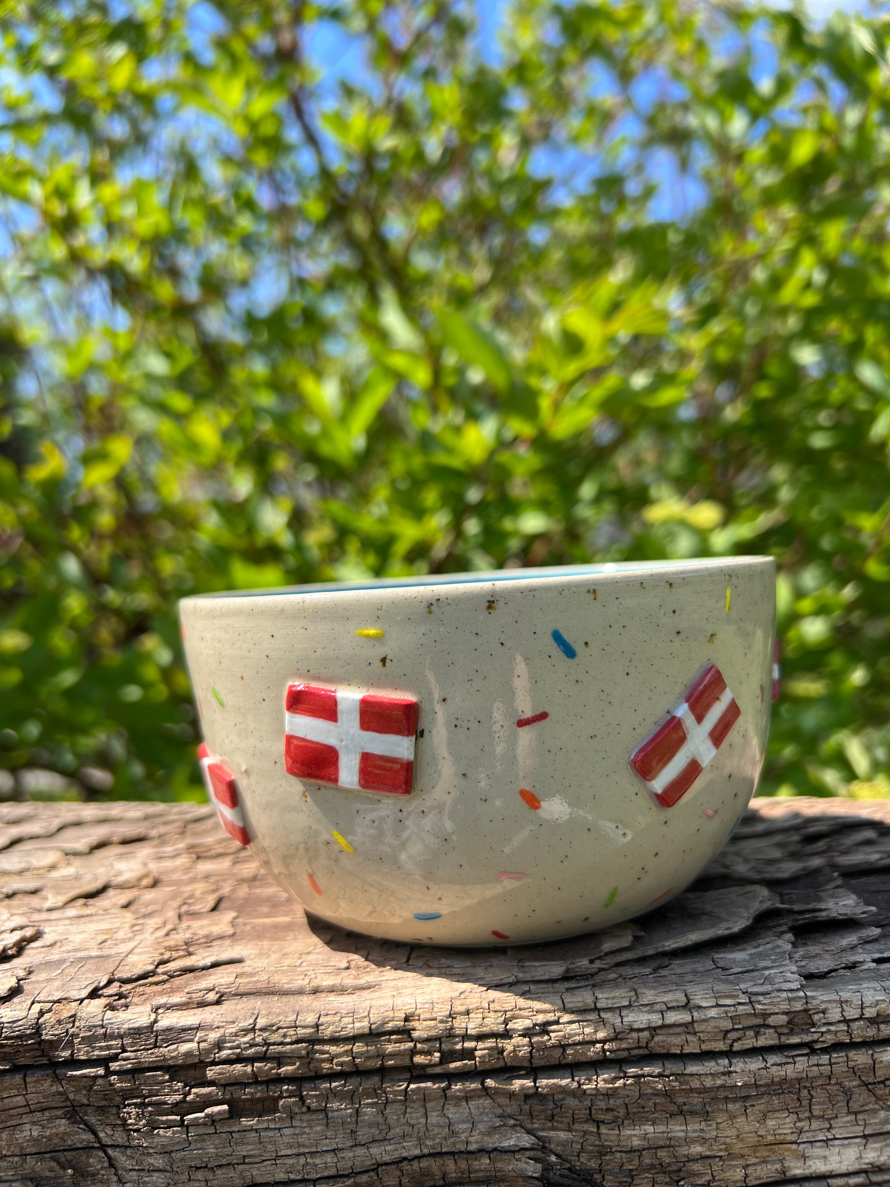 Fødselsdagskål - H 7,5 • Ø 13 cm.