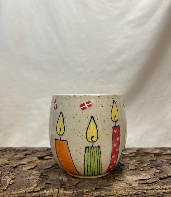 Fødselsdagskop u. hank - 385 ml.