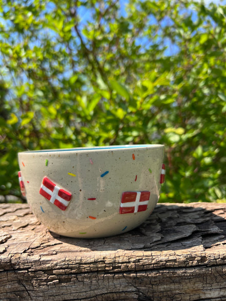 Fødselsdagskål - H 7,5 • Ø 13 cm.