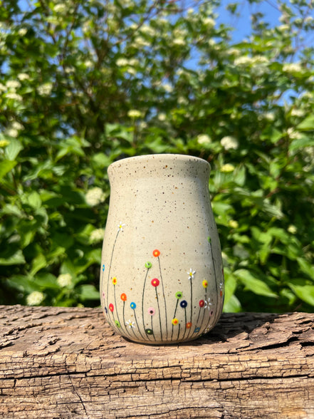 Blomstereng vase - H 12,5 • Ø 7 cm.