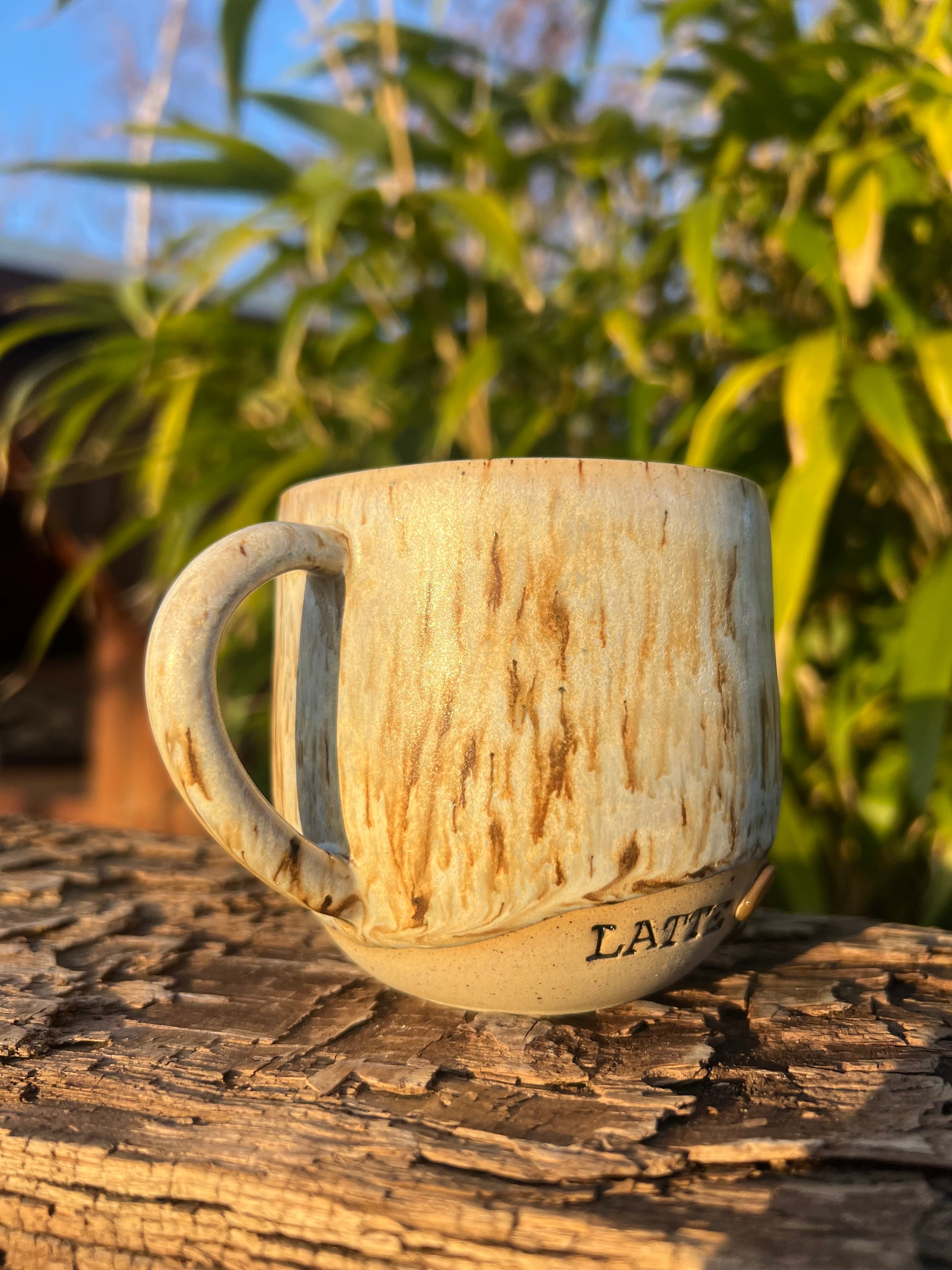 “Latte” bønnekop m. hank - 300 ml.