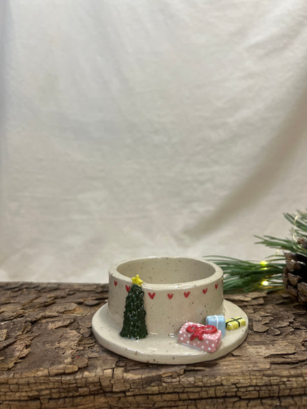 Julestage til bloklys