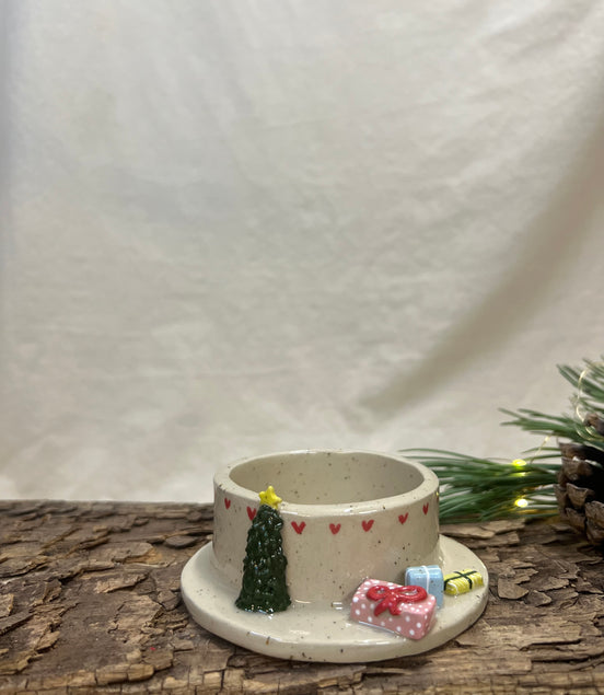 Julestage til bloklys