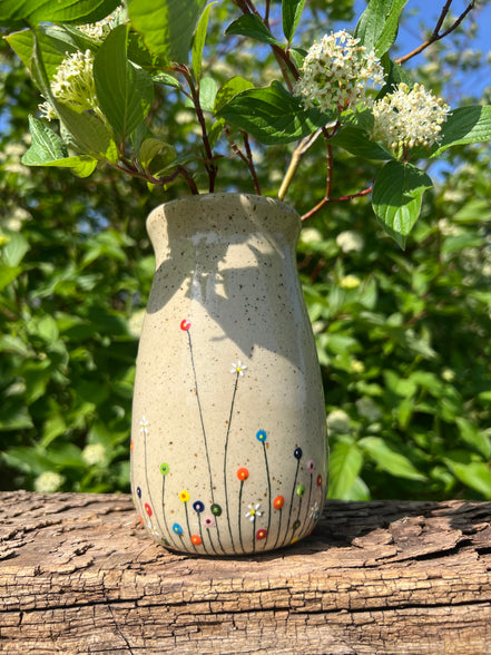 Blomstereng vase - H 15 • Ø 6,5 cm.