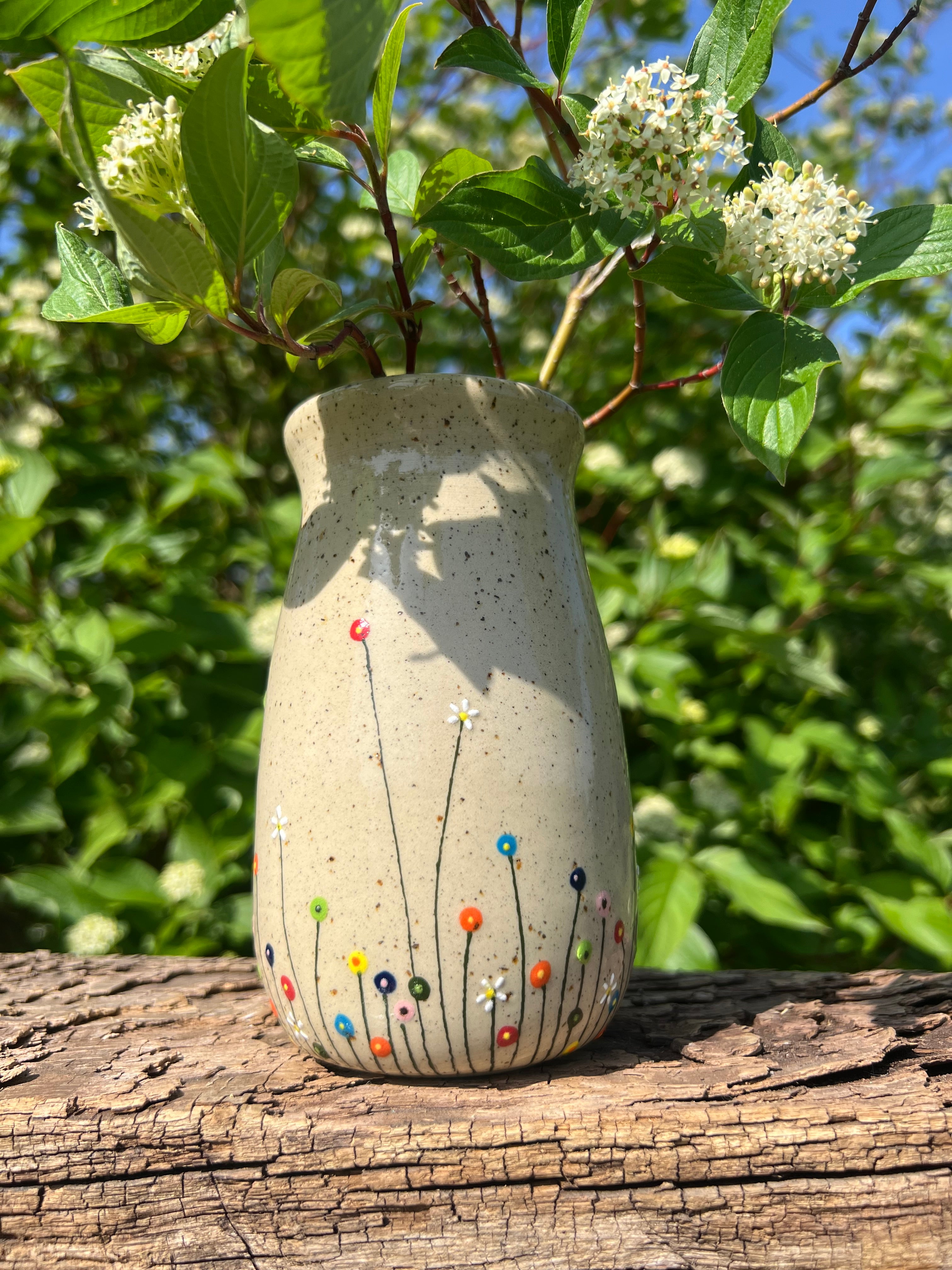 Blomstereng vase - H 15 • Ø 6,5 cm.