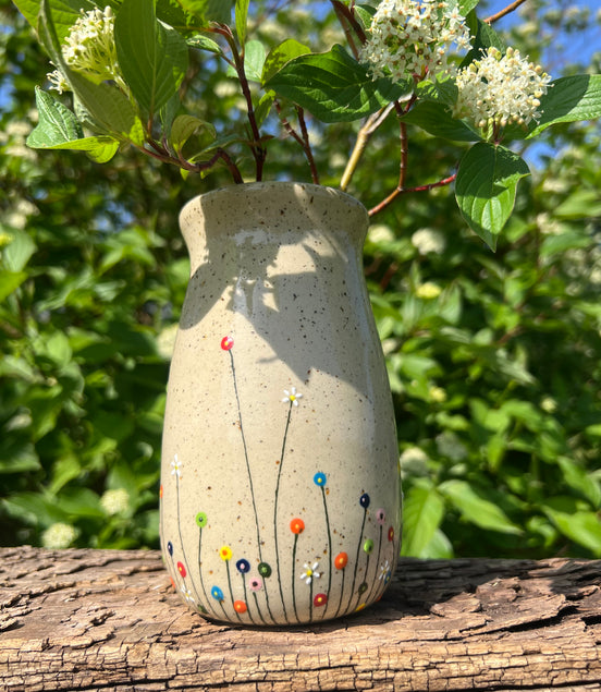 Blomstereng vase - H 15 • Ø 6,5 cm.