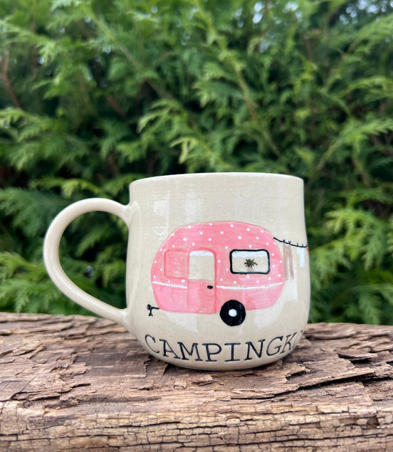 Campingkop m. hank - 300 ml.