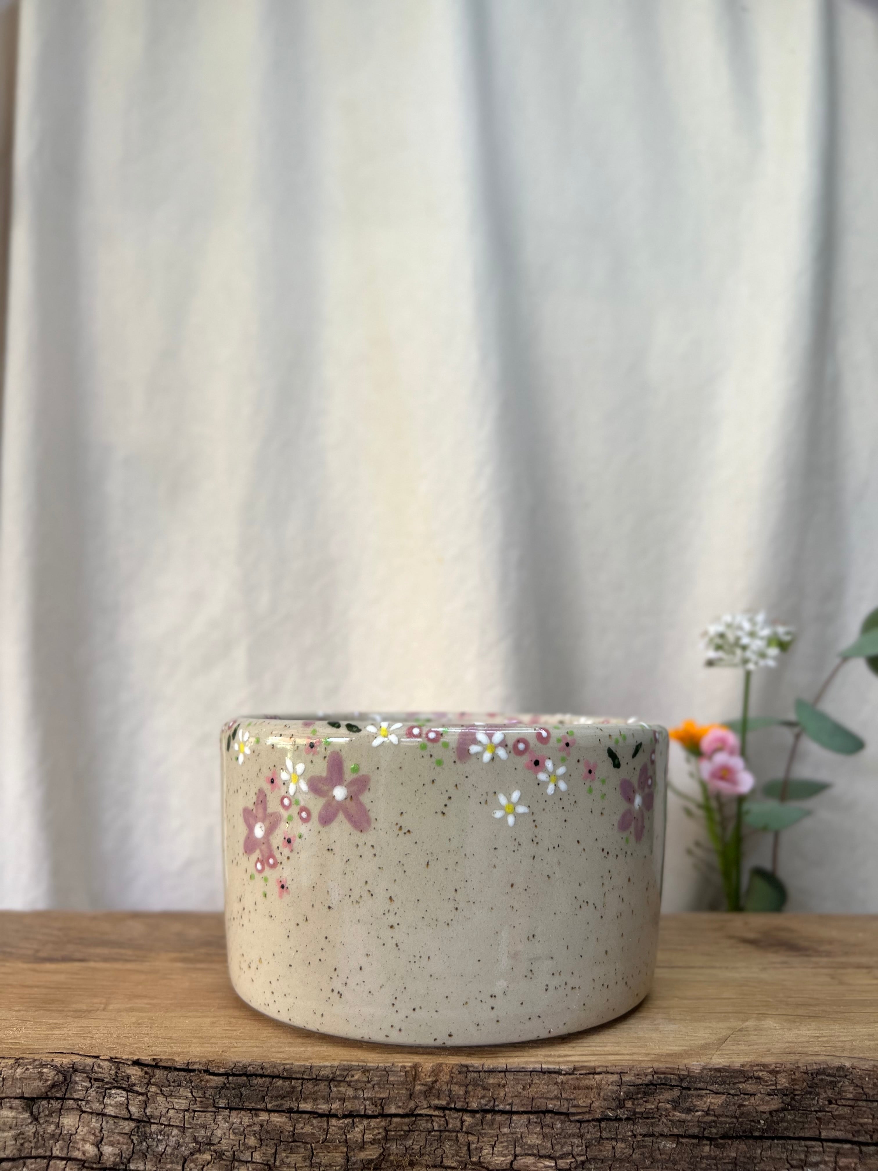 Blomster skål - Ø 12,5 cm.