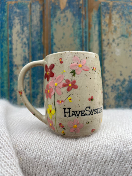 “Havesysler” kop m. hank - 350 ml.